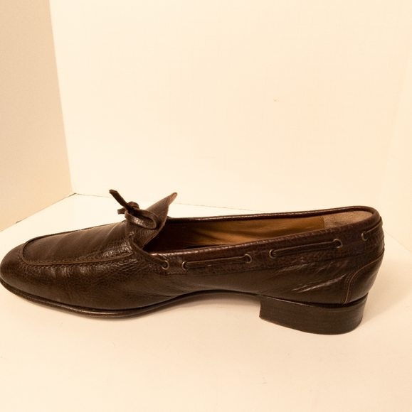 Vintage Leather Sloop for a Suitable Wardrobe Loafers - Picture 4 of 8